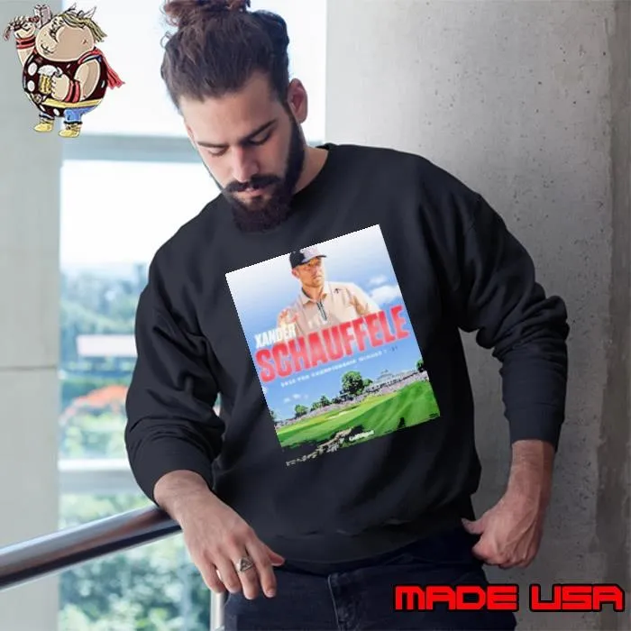 Xander Schauffele 2024 PGA Championship Winner Poster Sweatshirt