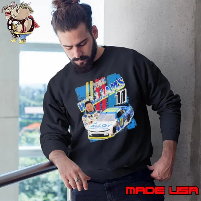 JOSH WILLIAMS 11 American professional stock car racing driver s Sweatshirt
