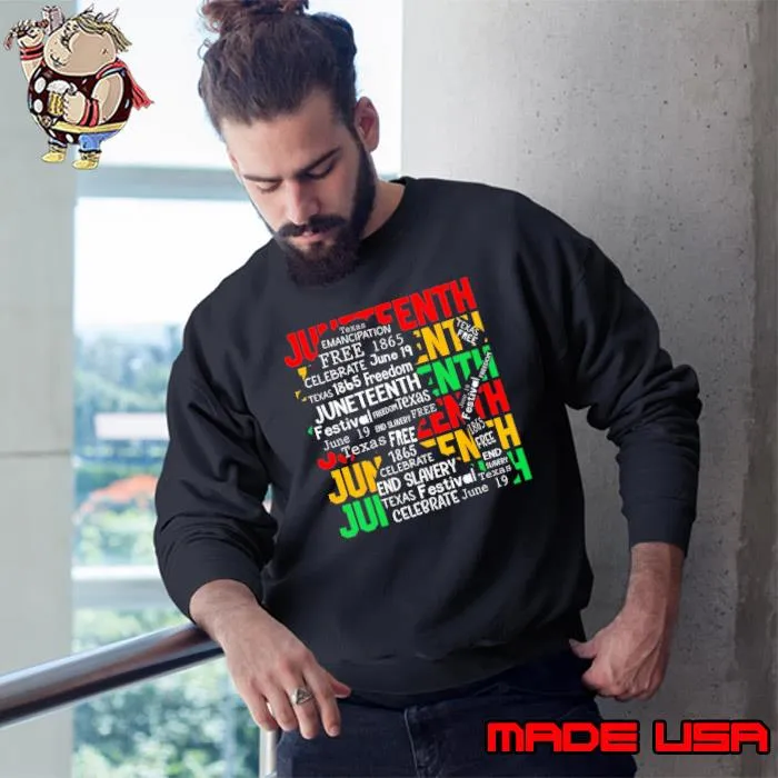 Juneteenth Women Celebrate Black Freedom Day 1865 s Sweatshirt