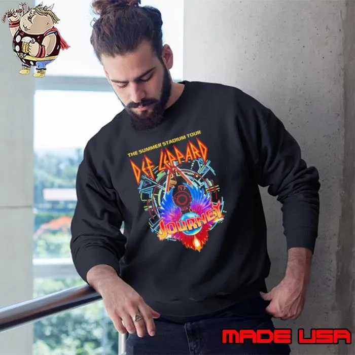 2024 Def Leppard And Journey Summer Stadium Tour Sweatshirt