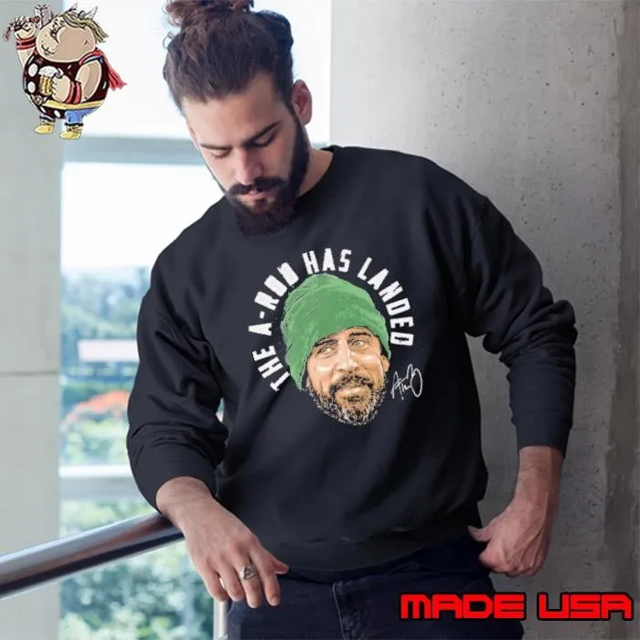 Aaron Rodgers New York J A-Rod Landed Signature Sweatshirt
