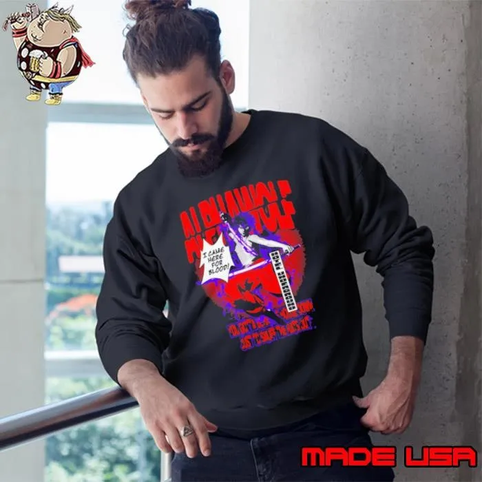 Alpha Wolf I Came Here For Blood Hotel Underground Takeda Sweatshirt