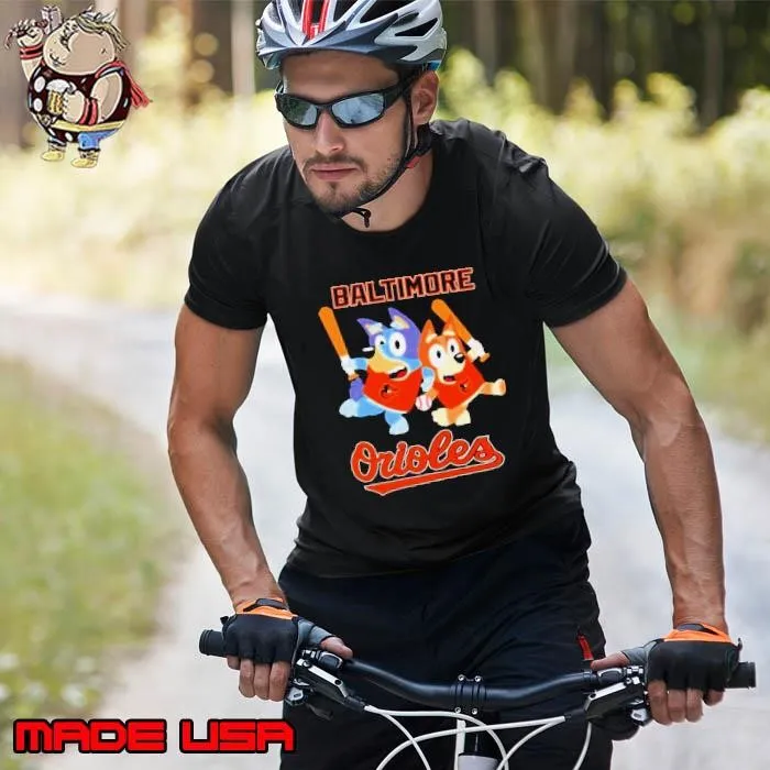 Bluey Baltimore Orioles Baseball Unisex