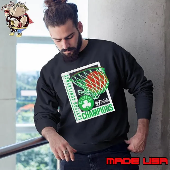 Boston Celtics 2024 Eastern Conference Champions Full Court Trap Sweatshirt
