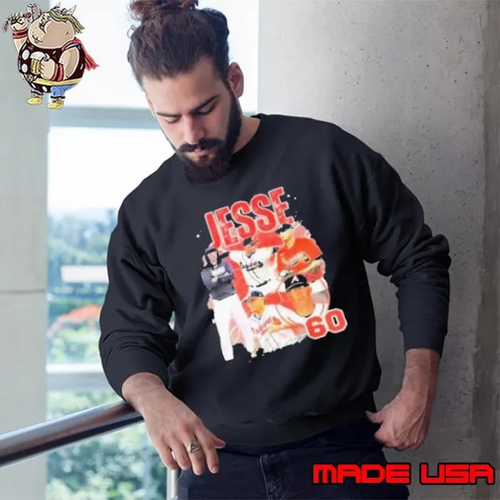 Charlie Morton Wearing Jesse Chavez Sweatshirt