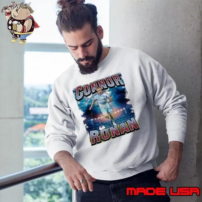 Connor Ronan professional footballer midfielder Major League Soccer Sweatshirt
