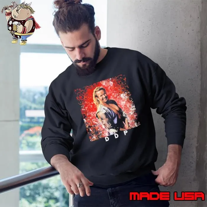 D D P American yoga instructor retired professional wrestler Sweatshirt