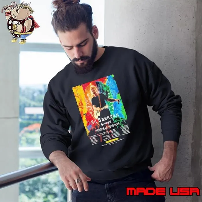 Ed Sheeran European Tour 2025 Sweatshirt