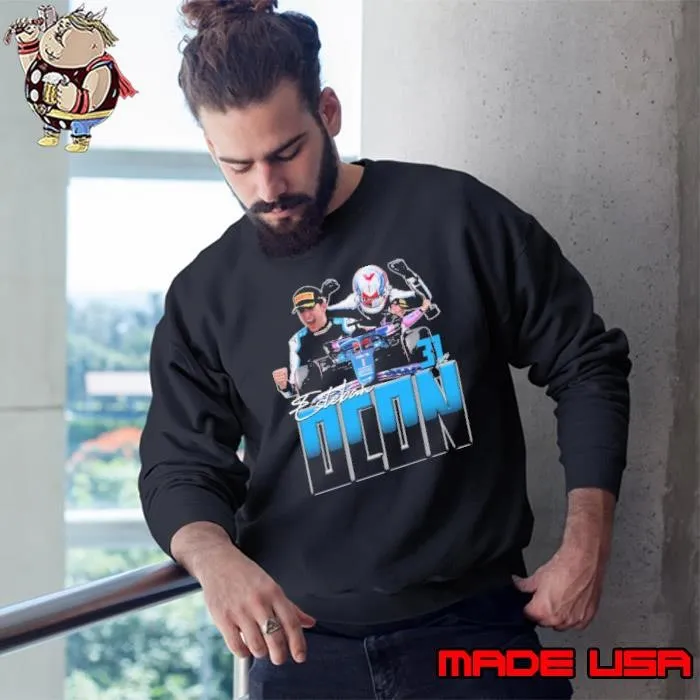 Esteban Ocon French racing driver currently competing Vintage Sweatshirt