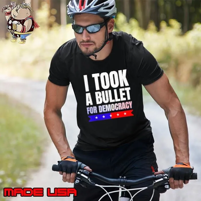 I Took A Bullet For Democracy Stars Election 2024 Unisex
