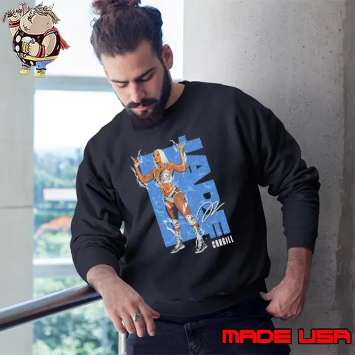 Jade Cargill Electric Pose an American professional wrestler Sweatshirt