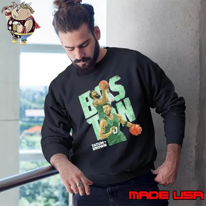 Jayson Tatum & Jaylen Brown Boston Duo American professional basketball Sweatshirt