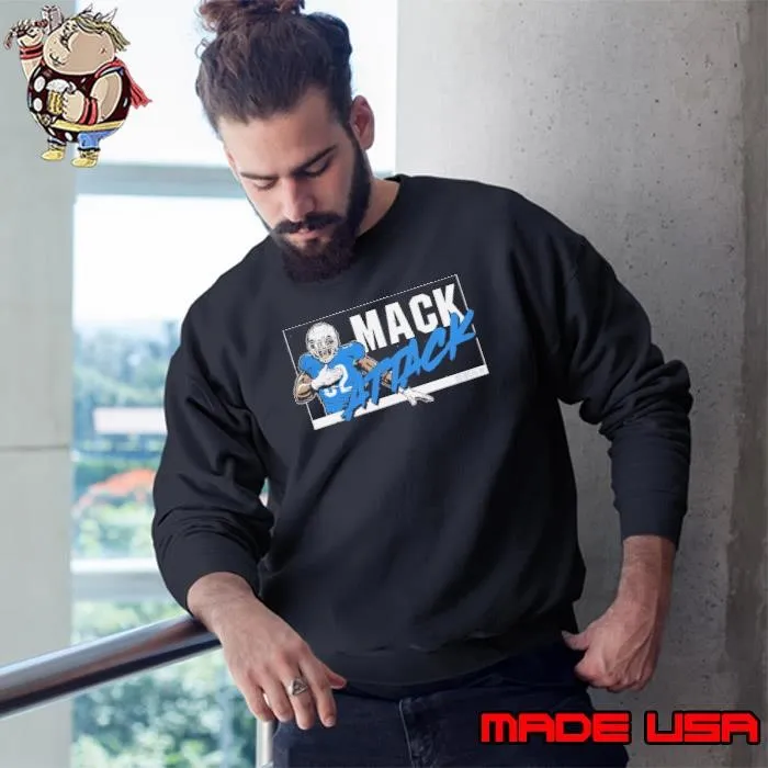 Khalil Mack Attack American football linebacker Los Angeles Chargers Sweatshirt