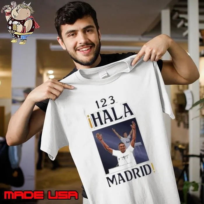 Kylian Mbappe 123 Hala Madrid Unisex