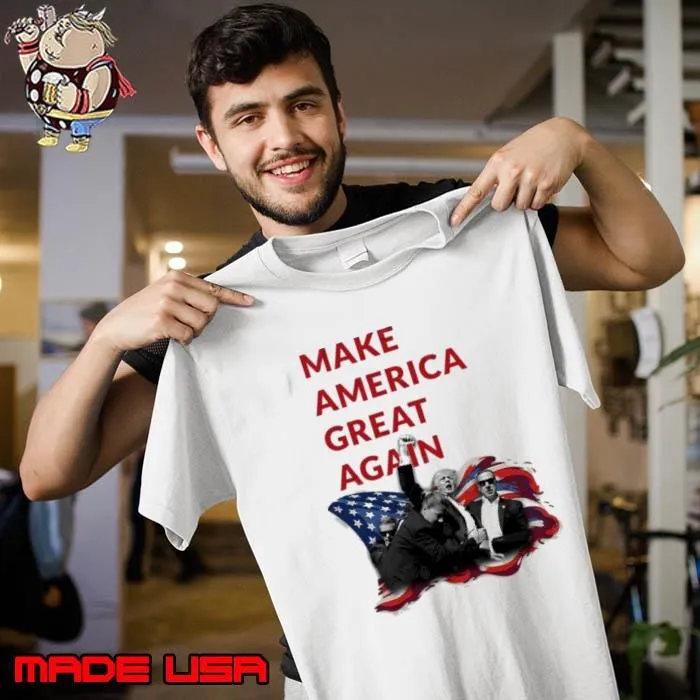 Make America Great Again Donald Trump injured in Pennsylvania rally 2024 T-Shirt
