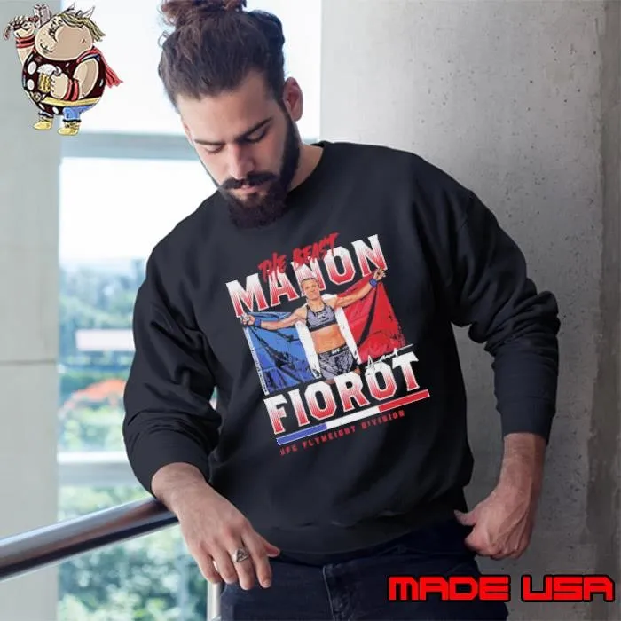 Manon Fiorot French mixed martial artist The Beast Flag Sweatshirt