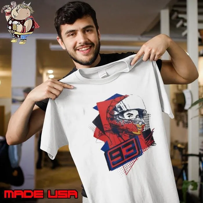 Marc Marquez Back Portrait Unisex