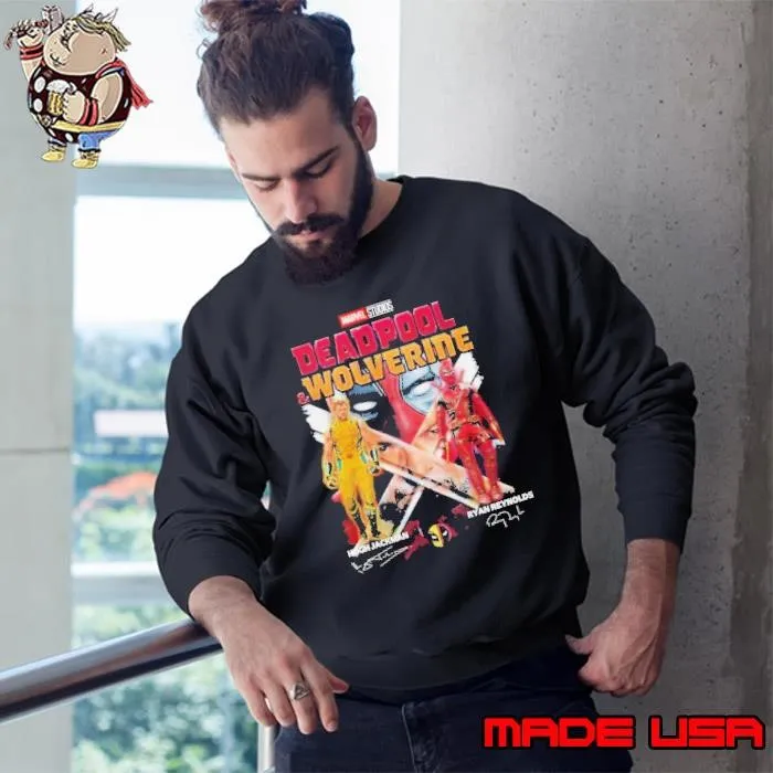 Marvel Studio Deadpool X Wolverine X Men Universe Fan Sweatshirt