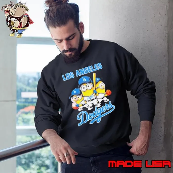Minions Despicable Me Los Angeles Dodgers Sweatshirt