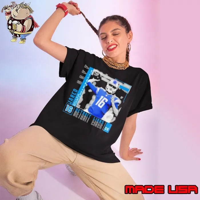 Official Jared goff American football quarterback the Detroit Lions T-Shirt