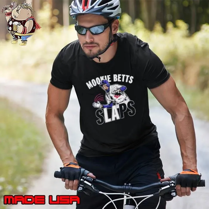 Official Mookie Betts Slaps American professional baseball shortstop LA Dodgers Unisex