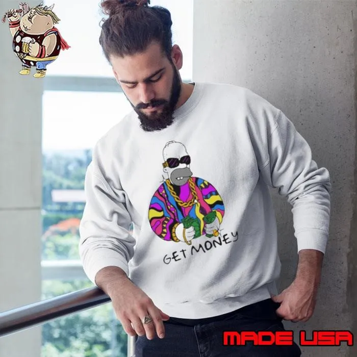 Pussy Monster Rich Homer Quan X Get Money Sweatshirt