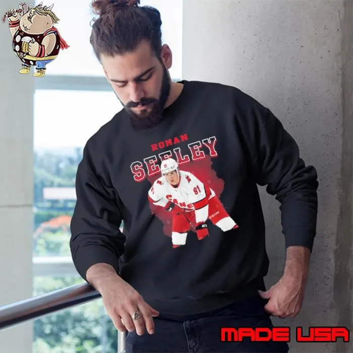 Ronan Seeley professional ice hockey centre currently z Sweatshirt