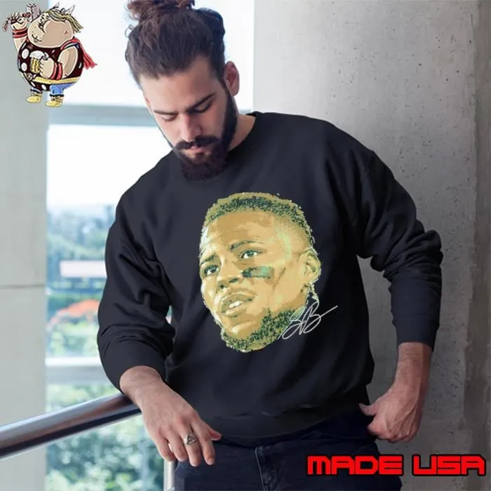 Saquon Barkley Philadelphia Portrait American football running back Sweatshirt
