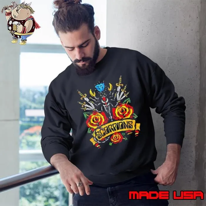 Scorpions traditional tattoo Sweatshirt