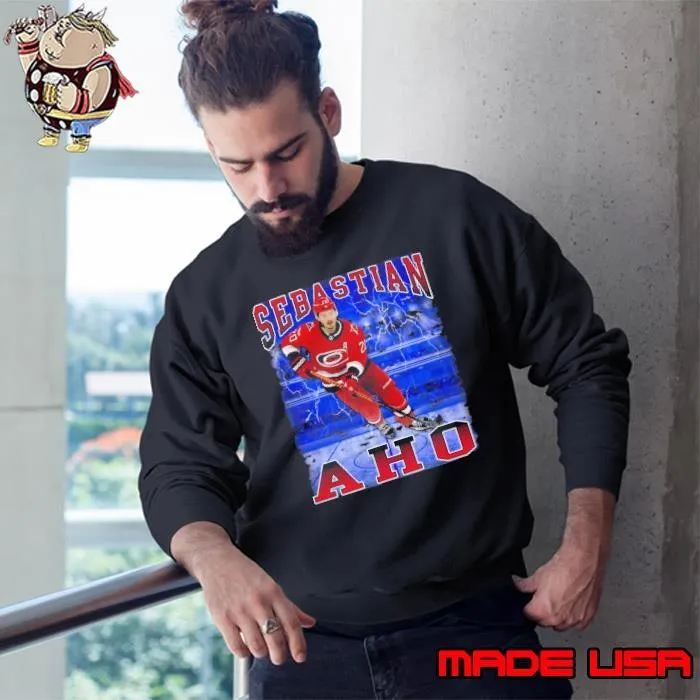 Sebastian Aho Finnish professional ice hockey player and alternate captain Sweatshirt