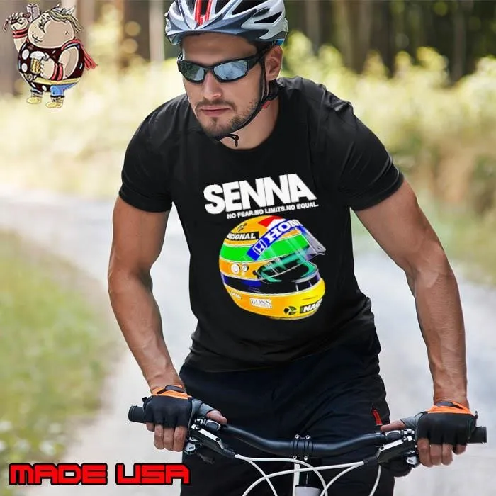 Senna no fear no limits no equal shirt