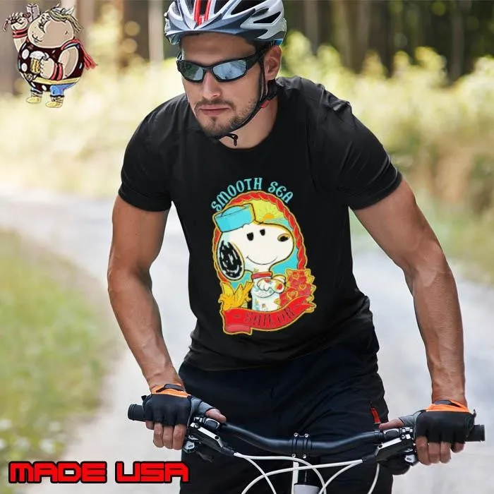 Snoopy and Woodstock Beagle Sailor Tattoo shirt