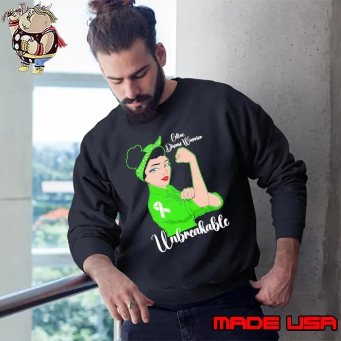 Strong Woman Celiac Disease Warrior Unbreakable Strong Women Sweatshirt