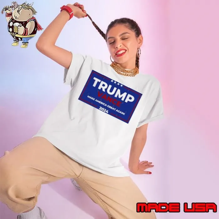 Top Trump Vance 2024 Make America Great Again Election Stars T-Shirt