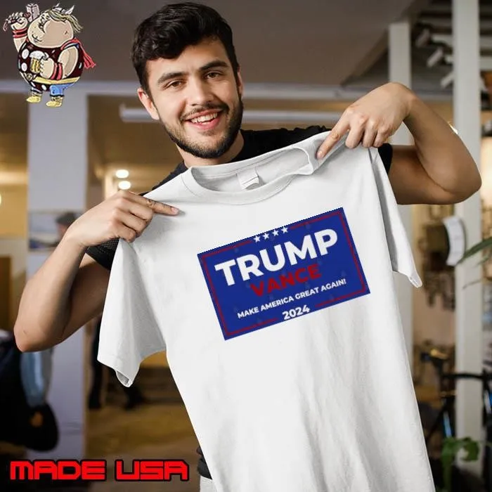 Top Trump Vance 2024 Make America Great Again Election Stars Unisex