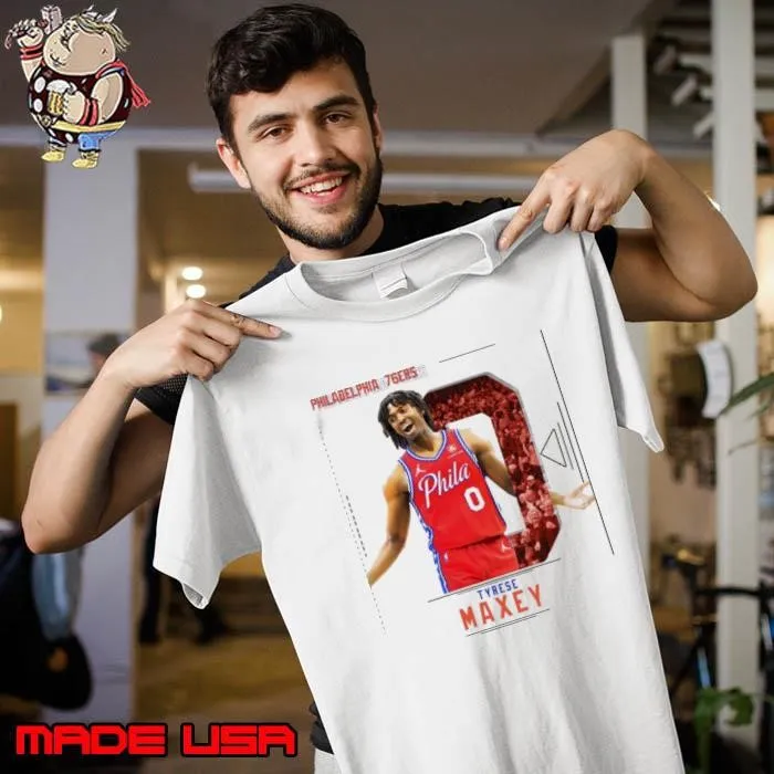 Tyrese maxey American professional basketball player Philadelphia 76ers Unisex