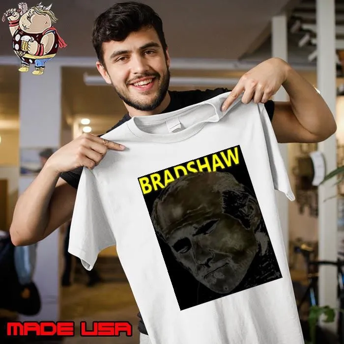 Black And White Design Pittsburgh Legends Bradshaw shirt
