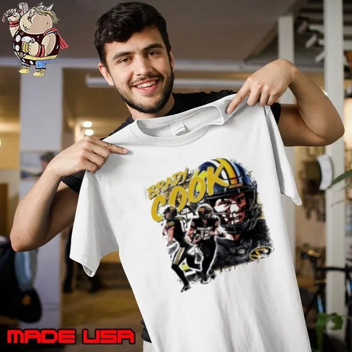 Brady Cook Missouri Tigers Player Collage Unisex