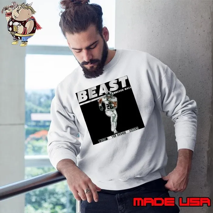 Breece Hall Beast Pepsi Top Rookie Sweatshirt