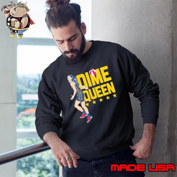 Caitlin Clark Dime Queen Stars American professional basketball Sweatshirt