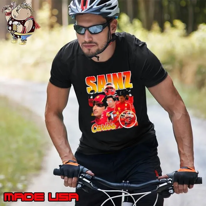 Carlos Sainz Spanish racing driver currently Vintage Bootleg Unisex