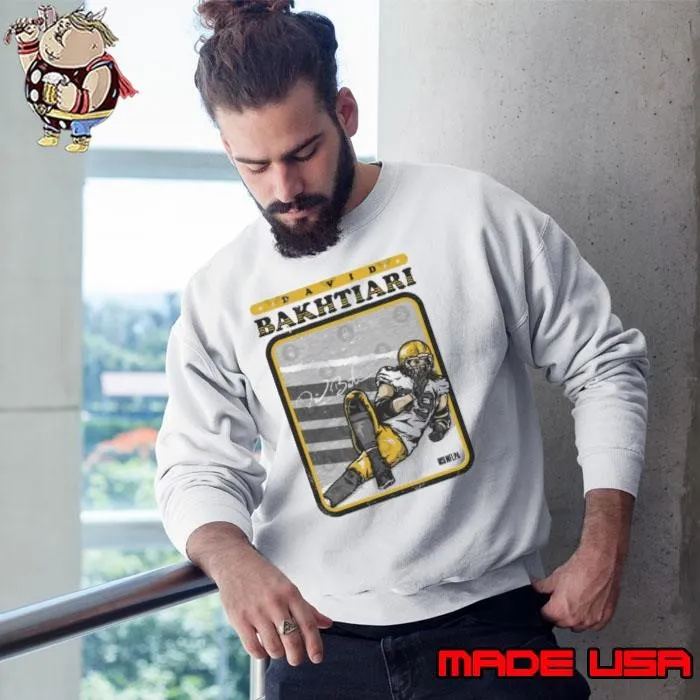 David Bakhtiari Green Bay Wave Signature Football Sweatshirt