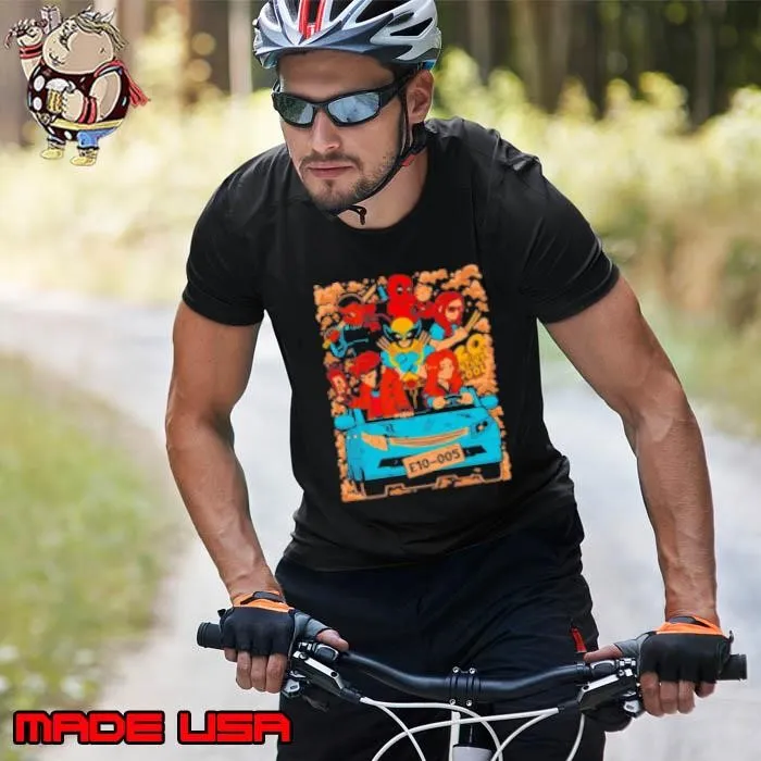 Deadpool And Wolverine Blade Deadpool Dogpool X 23 Elektra and Gambit Multiverse Cameo Ride Unisex