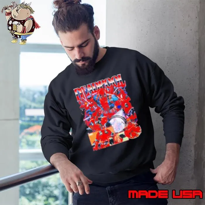 Deadpool Marvel Comics Graphic Poster Sweatshirt