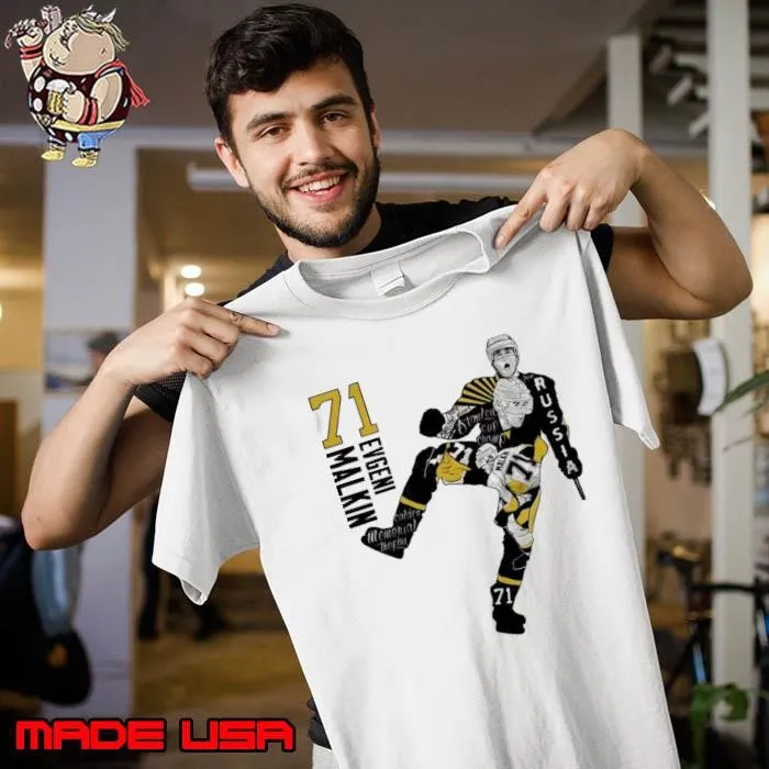 Evgeni malkin 71 Russian professional ice hockey centre Unisex