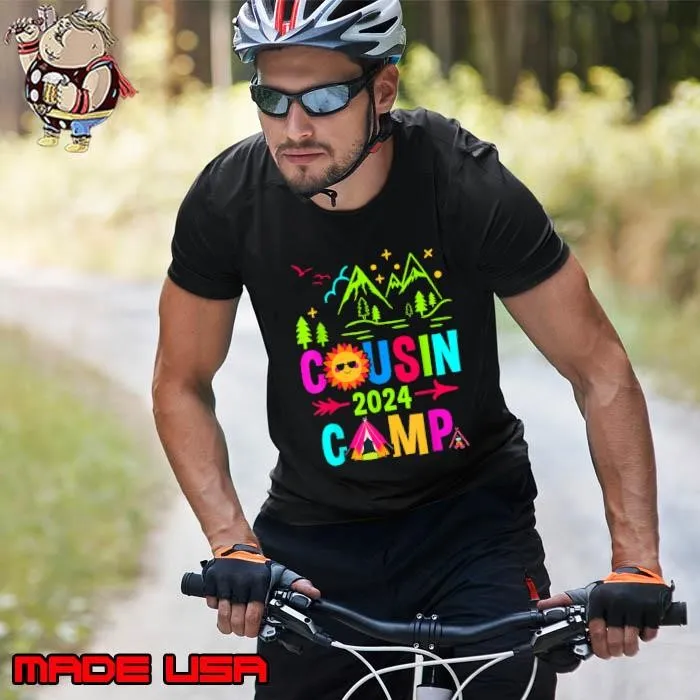 Family Camping Summer Vacation Crew Cousin Camp 2024 Mountain Unisex