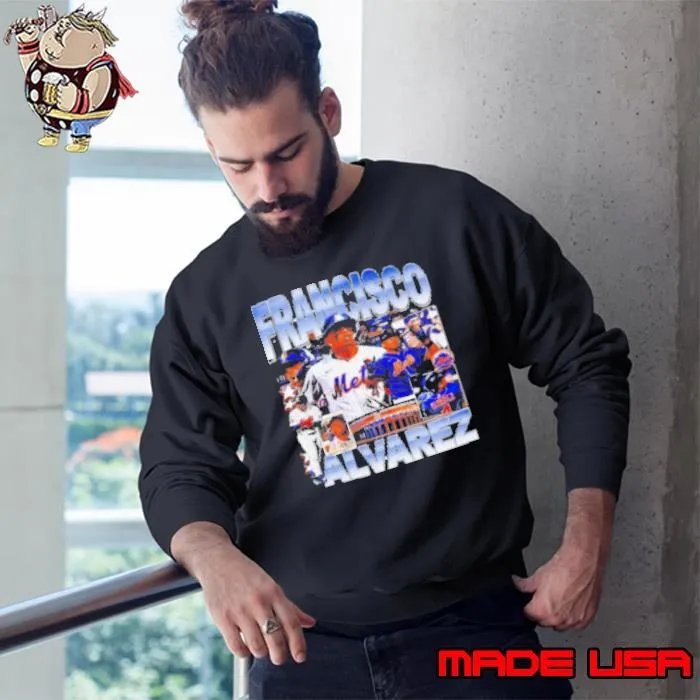Francisco Alvarez New York Mets Baseball Jersey Sweatshirt