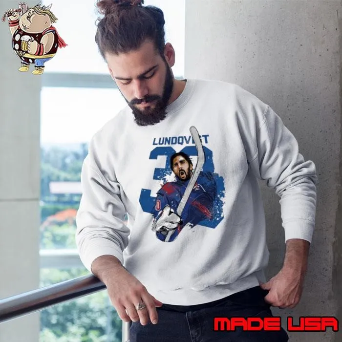 Henrik lundqvist Swedish former professional ice hockey goaltender Sweatshirt