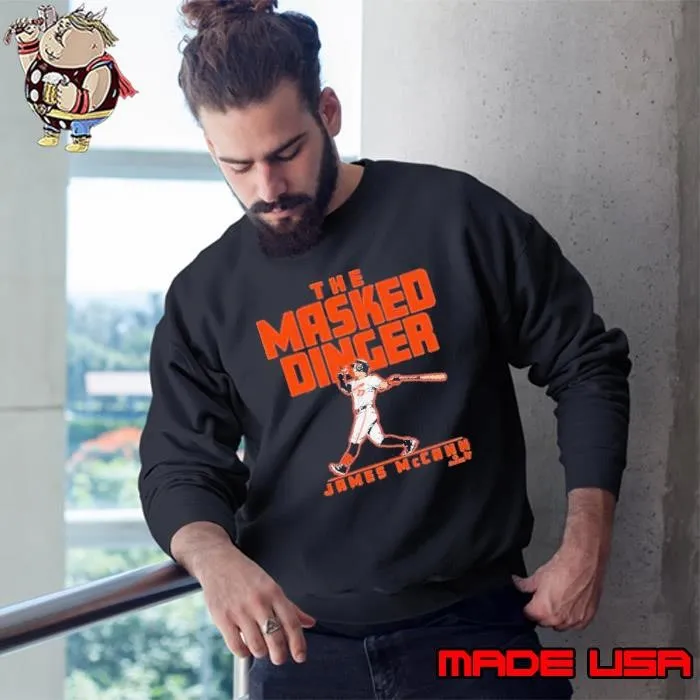 James Mccann The Masked Dinger Sweatshirt