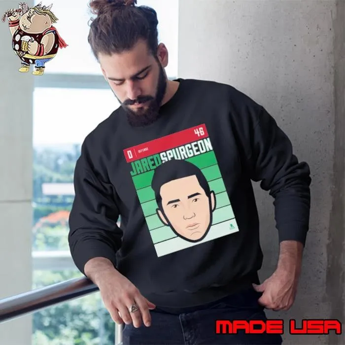 Jared spurgeon fade Canadian professional ice hockey defenceman Sweatshirt